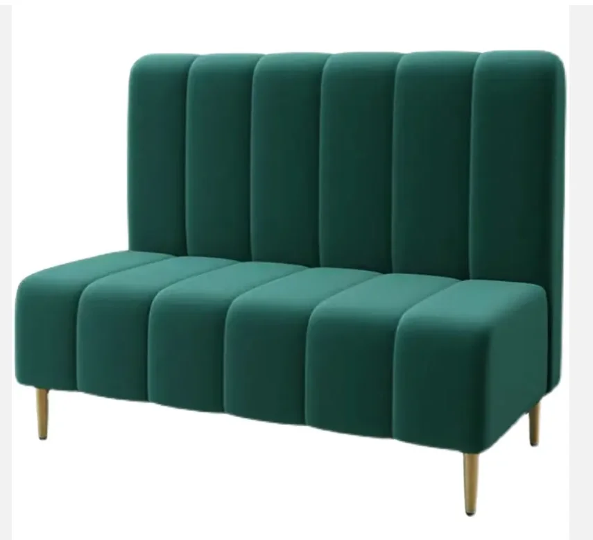Design Modern Cafe Bench Seating Fast Food Restaurant Tables and Chairs Sets Coffee Shop Furniture Restaurant Booths