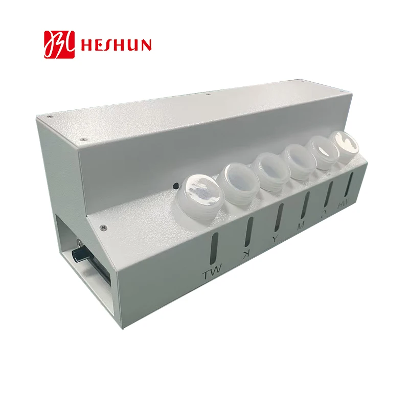 엡손 ET 8550 ET8550 DTF 프린터용 HESHUN 신형 CISS-LET DTF 전체 잉크 연속 공급 시스템 (폐잉크 탱크 포함)