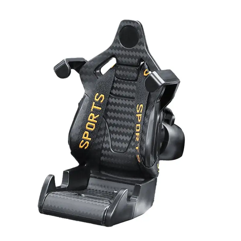 

Car Air Vent Clip Racing Seat Design Holder Mount Mobile Phone Holder for automobiles CellPhone Stand Support