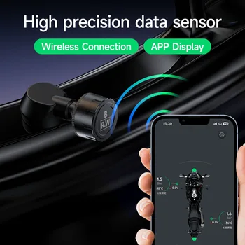 Sensore pressione pneumatici moto per schermo di navigazione GPS JIUYIN