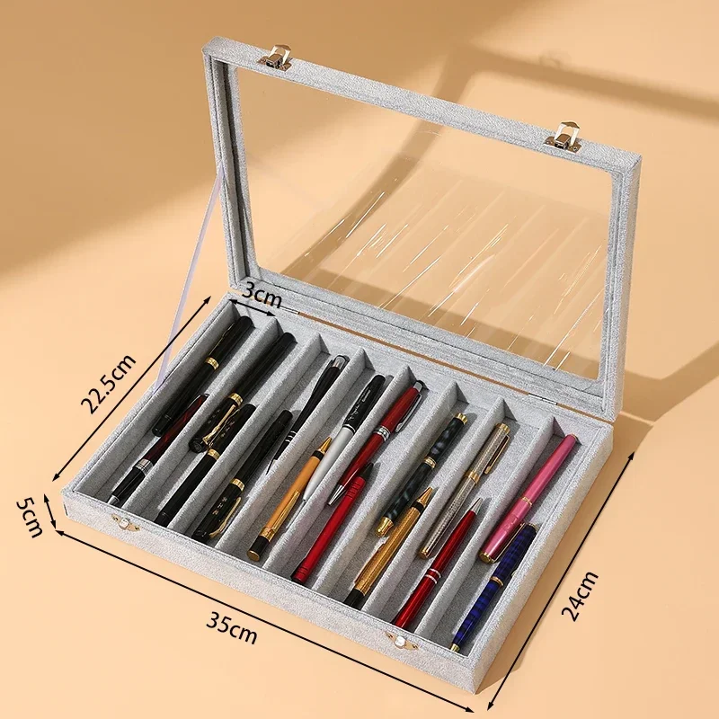Japanese Pens Pen Display Box, 12 Slot Wooden Display Case Organizer, Walnut Wood Storage Gift Box For Shop Home Collection Display Fountain Pen Japanese Pens Pen Display Box, 12 Slot Wooden Display Case Organizer, Walnut Wood Storage Gift Box For Shop Home Collection Display Fountain Pen