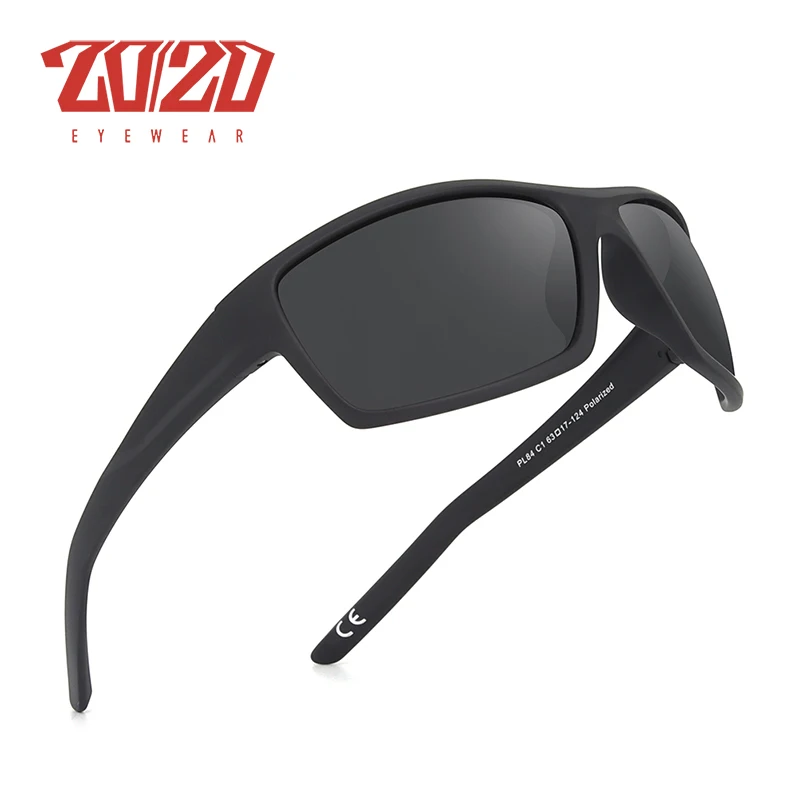 Óculos polarizados para homens, Óculos de ciclismo ao ar livre Óculos de motocicleta Proteção UV400 Design Bent para rosto