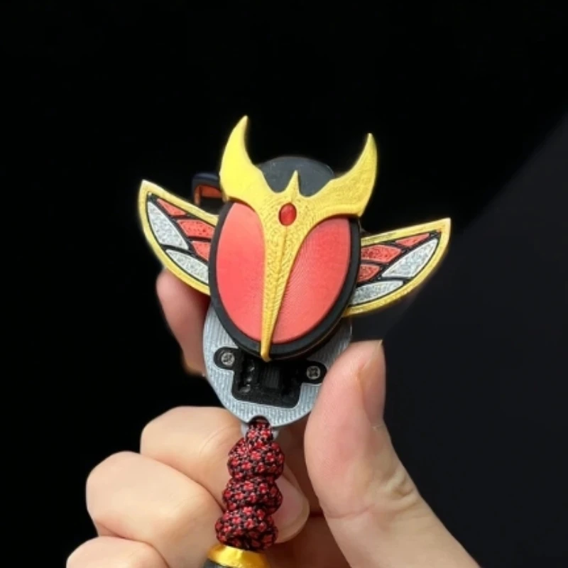 Kamen Rider EDC Fidget Push pull Slider Mechanical Wings Haptic Push Card Decompression Crisp Sound Stress Relief Fingertip Toy