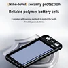 200000mah Solar Power Bank Built in 4 Cables Portable Fast Charging Large Capacity Charger Powerbank For Iphone Samsung Huawei 5