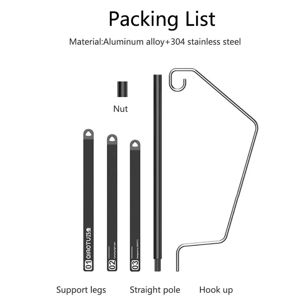 Folding Lantern Light Stand 3