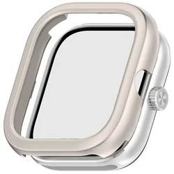 Durable Hollow Protective Case - Premium PC Material Cover with Decorative Design for Redmi Watch 5 (Star)