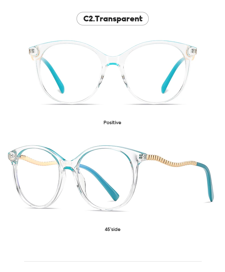 blue light protection glasses Oval Glasses Blue Light Blocking Optical Lenses Woman's Eyeglasses Computer Women's Frame Eyewear Lunette Anti Prescription blue light lenses