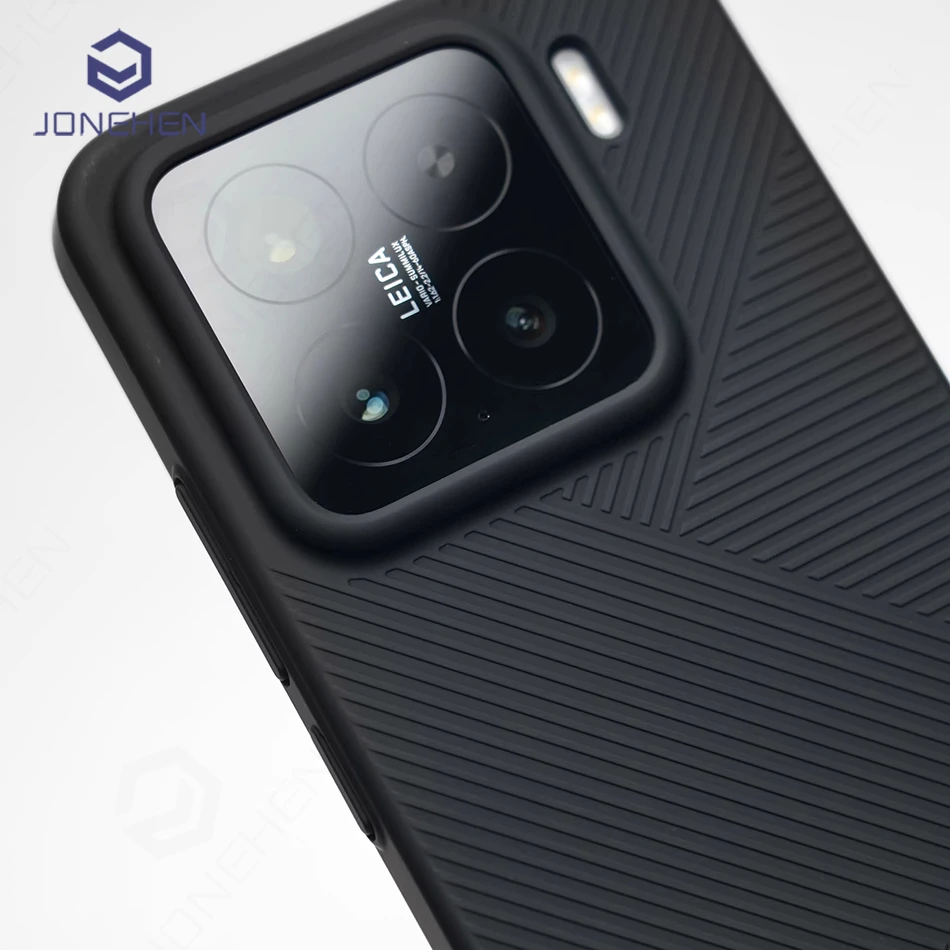 Ultra Thin Matte Clear Luxury Skin Feel Geometric Pattern Shockproof Hard Back Cover