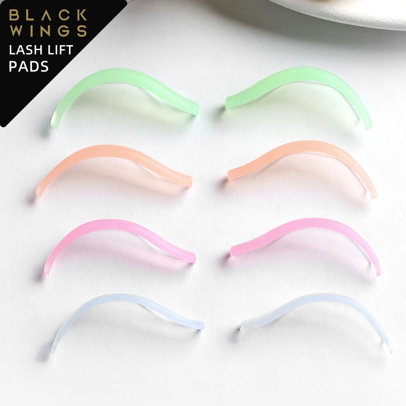 Jelly 4 Größen Wimpern Dauerwelle Curler Lift Pads Wimpern Dauerwelle Pads Stangen Für LashLift Silikon Für Wimpern Make-Up Schönheit Werkzeug – Detail 10