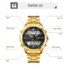 Skmei 2049 Mens Back Light Sport Watch Waterproof Alarm Clock Relogio Masculino 3 Time Countdown Timer Digital Wristwatches 5