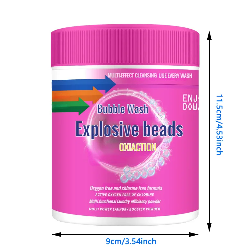 Multi-Function Laundry Booster Powder-Enhanced Cleaning & Whitening, Fresh Scent, Stain Removal-Suitable for Clothes, Shoes,