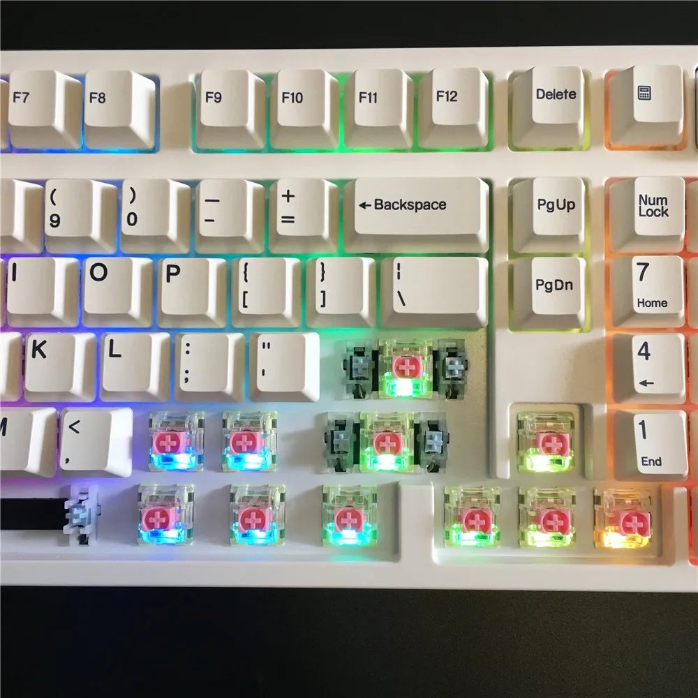 새로운 3가지 모드 Keydous NJ98 기계식 키보드 TFT 스크린 DIY 및 노브 2.4G 무선 블루투스 RGB 핫스왑 기계식 키보드