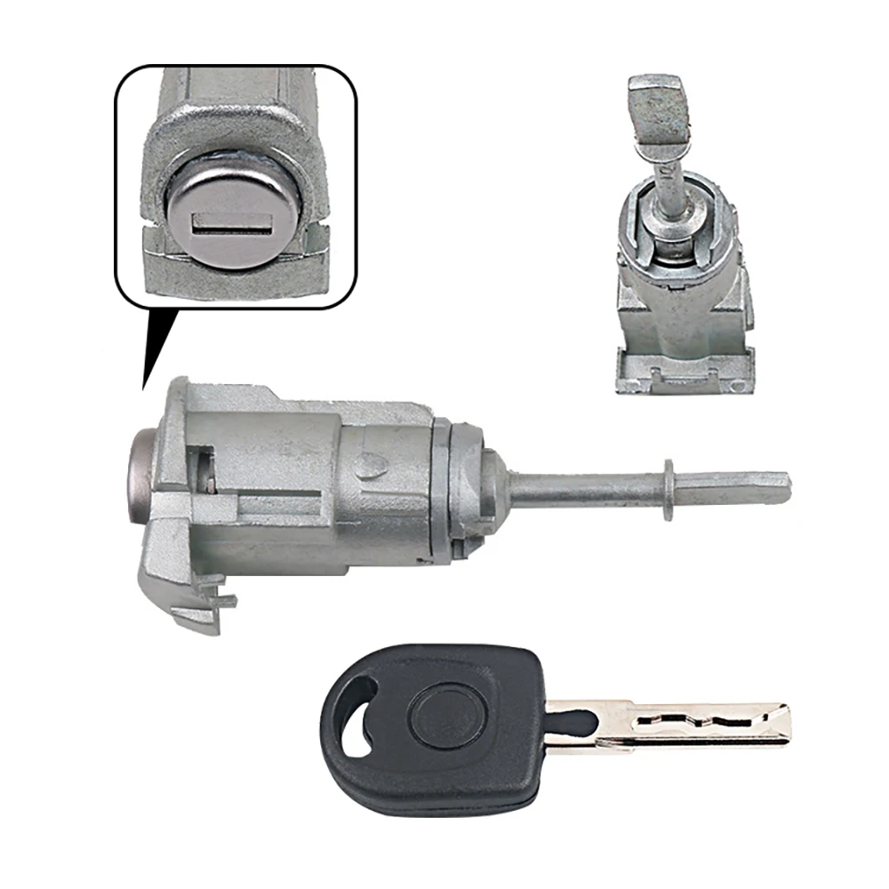 CHKJ CLOSING CYLINDER For VW PASSAT B5 3B Left Door Lock Barrel Cylinder Auto Replacement Lock For Volkswagen Passat B5 locksmith tools lock pick tools lock repair tool cam lock set