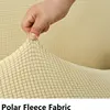 Gray Color Waterproof Sofa Cover Thicken Polar Fleece All-inclusive Slipcover L Shape Sectional Sofa Covers for Living Room 4