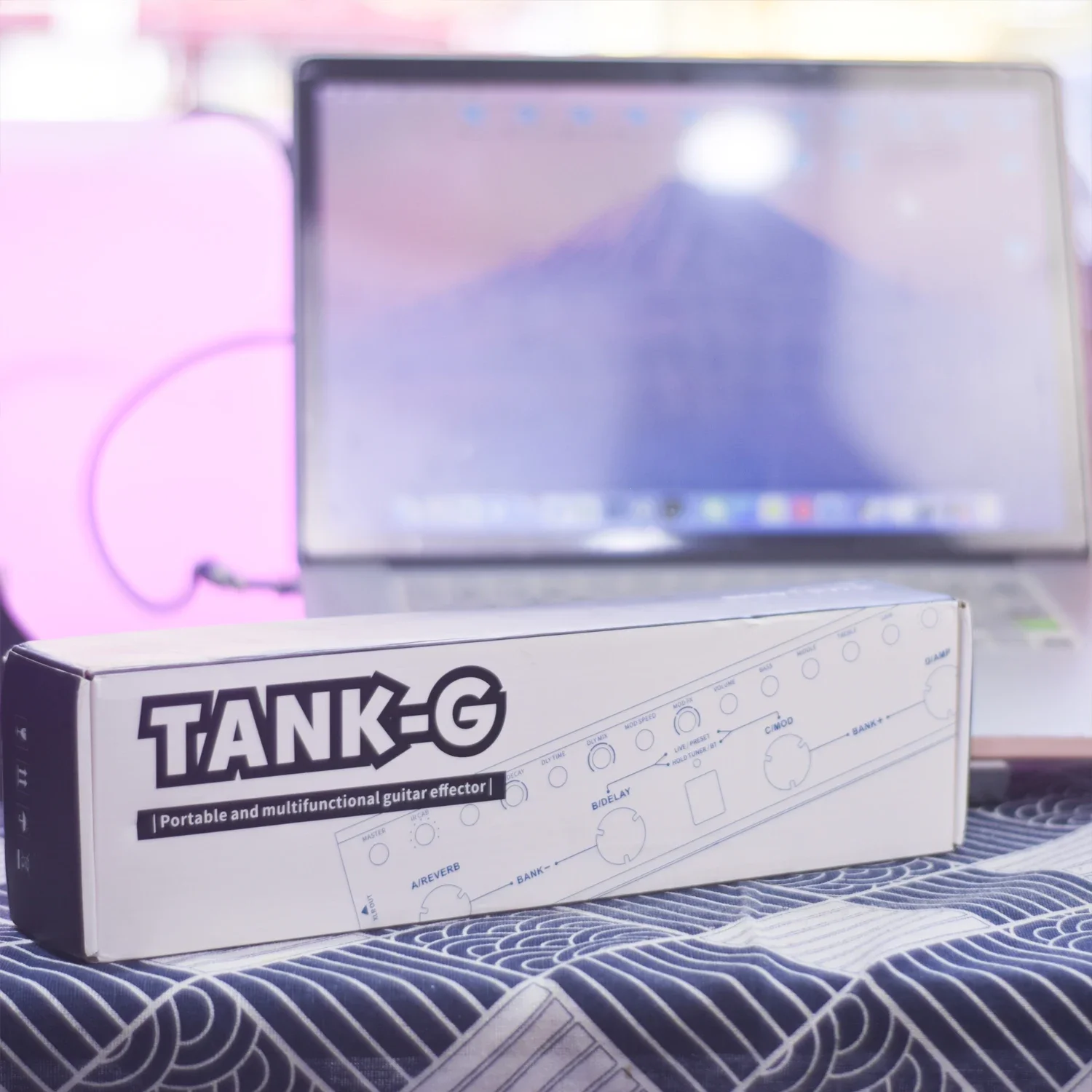 Yuimer tank-g-ギター用tank-b、m-vaveのマルチエフェクトペダル