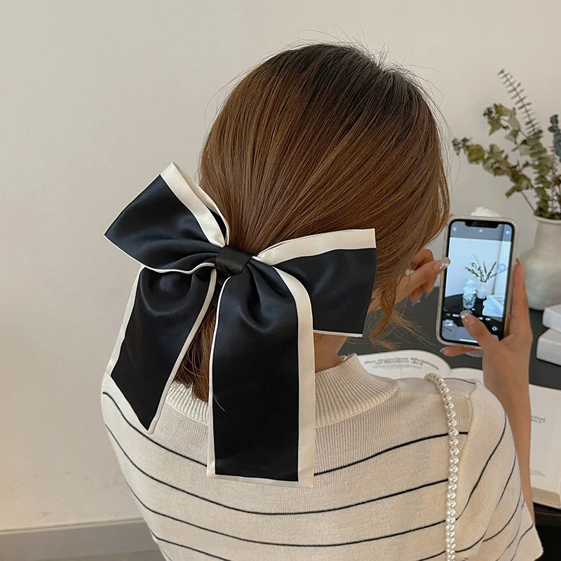 

Модные однотонные резинки для волос; Летние резинки с бантом для девочек; Корейский шарф с конским хвостом; Заколки для волос; Аксессуары для волос; Вечерние повязки для волос; Подарок