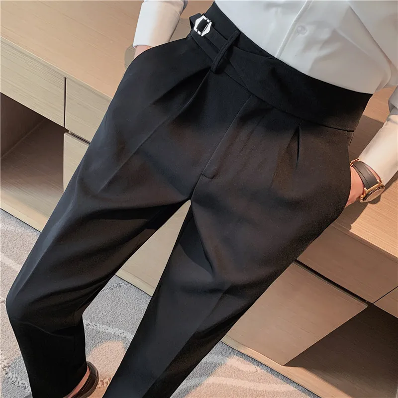 Trousers Formal Office Calca Social Plaid Pants Mens Pantaloni Tuta Uomo Business  Formal Pants For Mens Dress Pants Skinny Mens - Price history & Review |  AliExpress Seller - NSTOPOS Official Store | Alitools.io