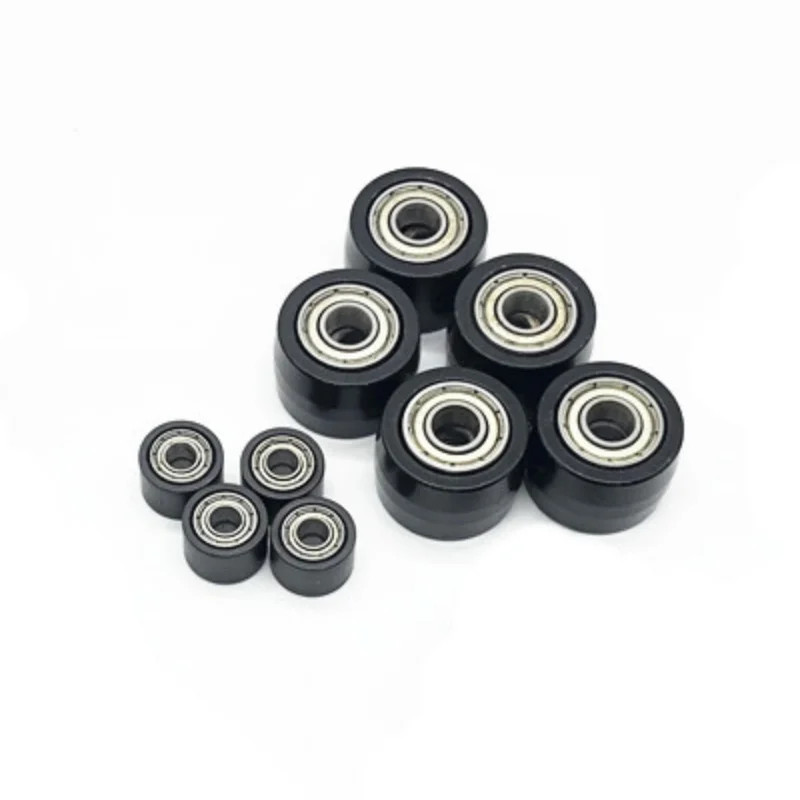Front Steel Bearing Roller Accessory 10mm 20mm for Pneumatic Air Belt Sander Rolling Power Tool Sanding Machine Hardware Parts stainless steel 440 304 deep groove ball bearing thickness 8mm single row rolling s683 s684 s685 s686zz s687 s688 s699zz