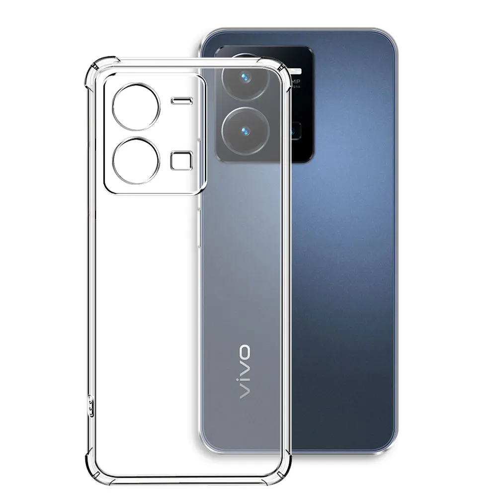 Shockproof Clear Soft Silicone Phone Case with Protective Bumper Cover