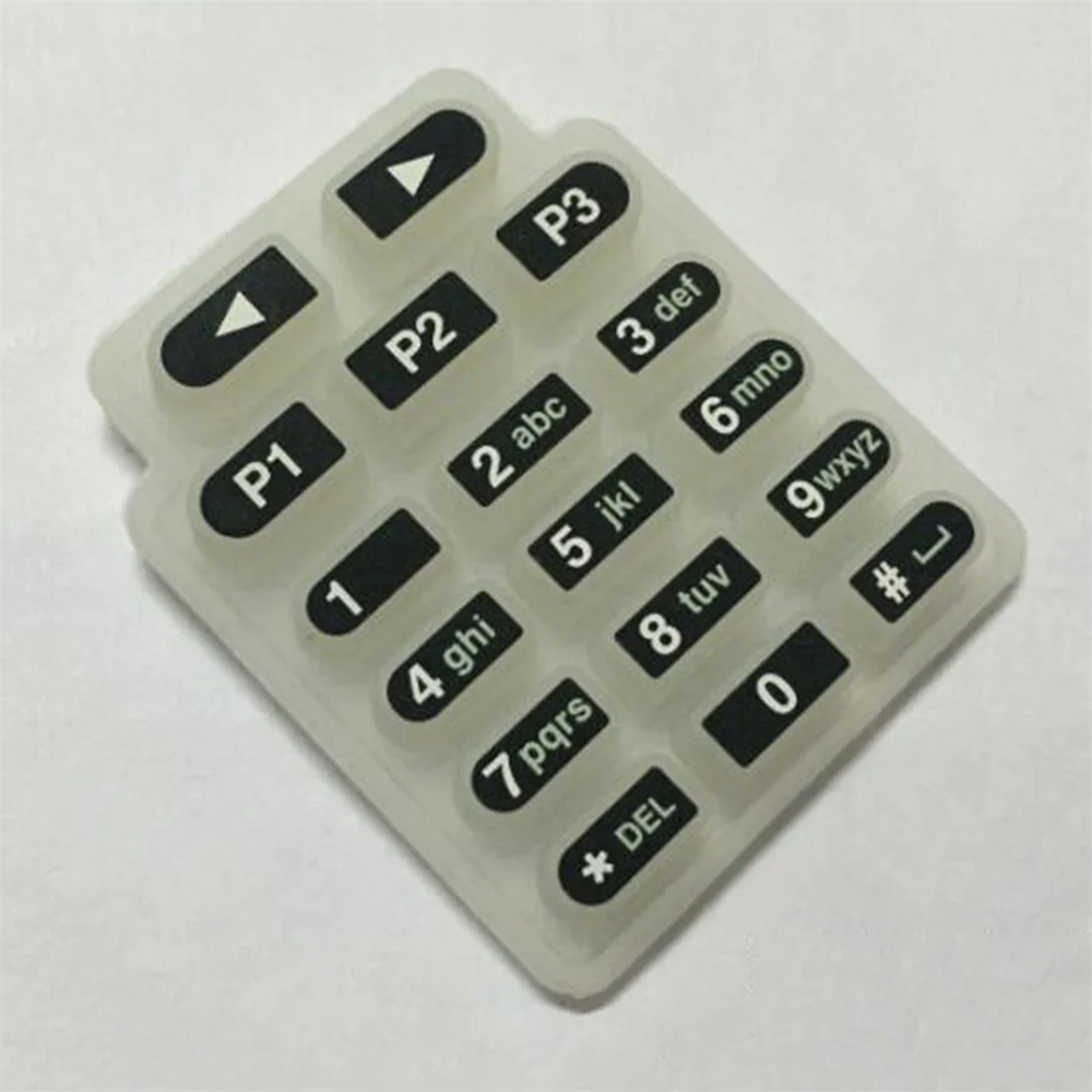   M CP1660 CP1608 CP1600 액세서리 용 교체 번호 키패드, 인터콤 고무 키보드, 1 개 