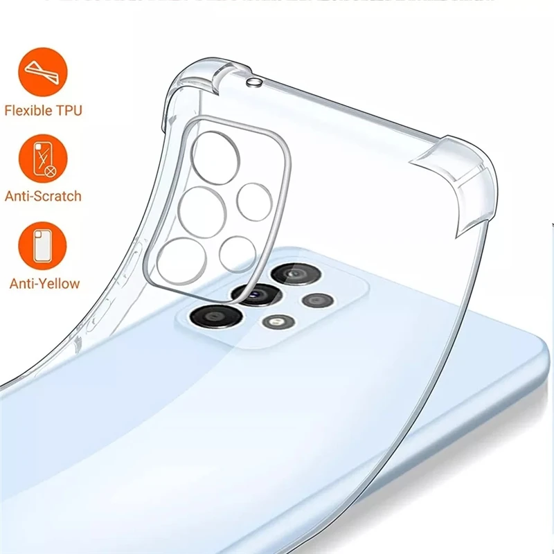 OLi Handyhülle Transparente Silikon Hülle Case Kompatibel mit Samsung  Galaxy S24 Plus 6,7 Zoll, TPU Case & Dünn Weich