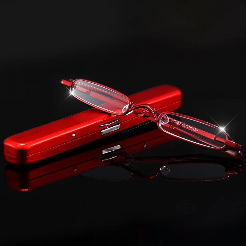 

Мужские очки для чтения, синие светильник цезащитные очки для дальнозоркости в коробке от + 50 до + 4.0, портативные изысканные очки для чтения для мужчин