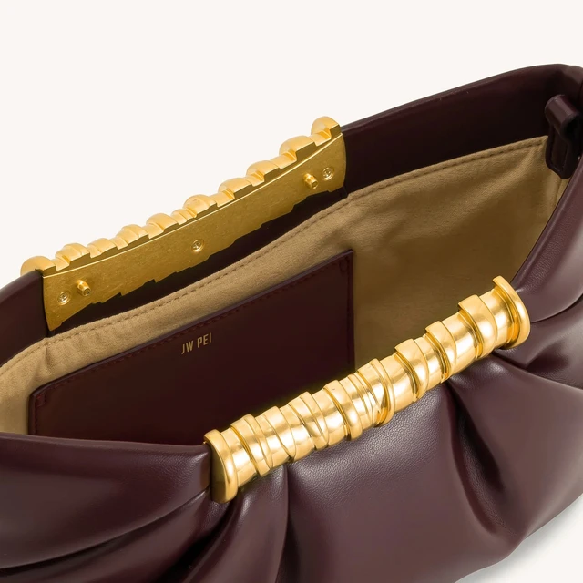 JW PEI Leia Women's Handbag Soft Leather Luxury Banquet Bag Can be Crossed and Shouldered 5