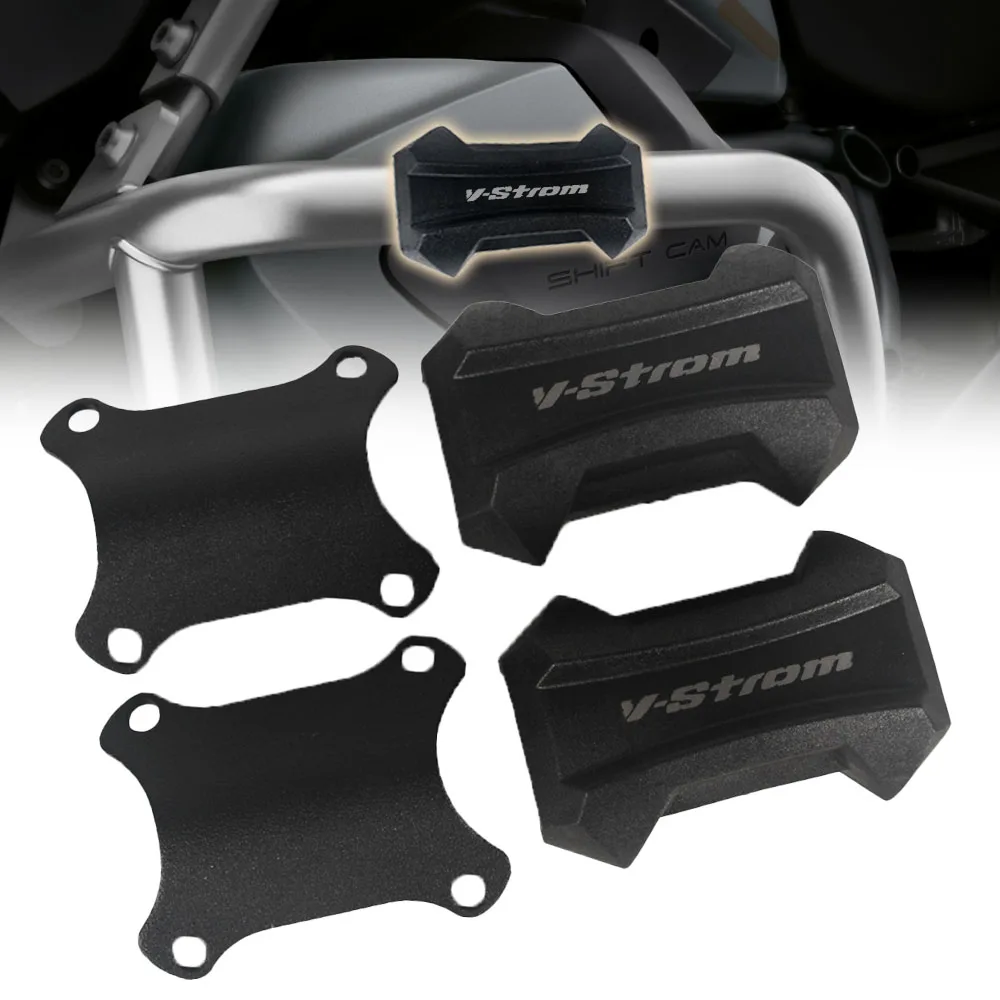 

Motorcycle Engine Guard Crash Bar Bumper Protector Decorative Block For Suzuki V-strom Vstrom