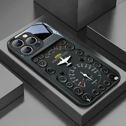 Vintage Aviation Element Glass Phone Case - Durable Silicone Design - Samsung S23 Ultra 5G (PBL - 329BL6882A1)