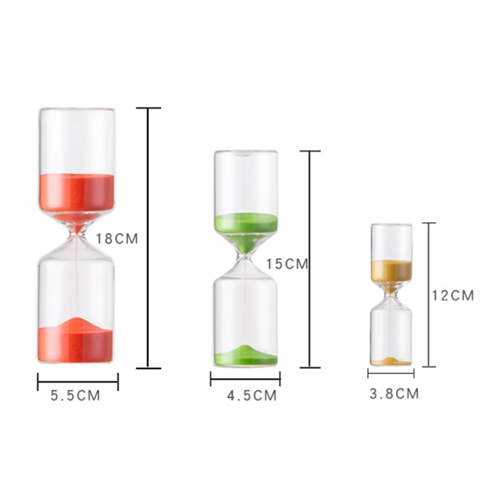 5/10/15/30 Minutes Sandglass Sand Timer Color Glass Hourglass Sand Clock Children Kids Gift Fashion Home Decoration sand timer,liquid hourglass timer,colored hourglass