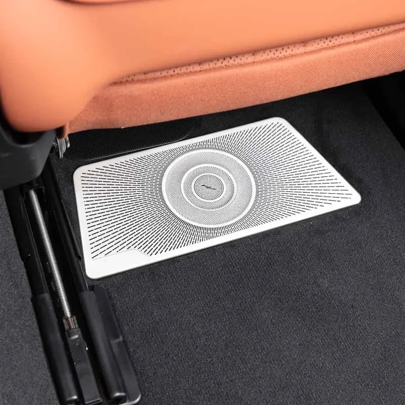 

For Mercedes Benz S Class W223 2021+ Stainless Steel Seat Under Seat AC Heat Floor Air Conditioner Duct Vent Outlet Grille Cover