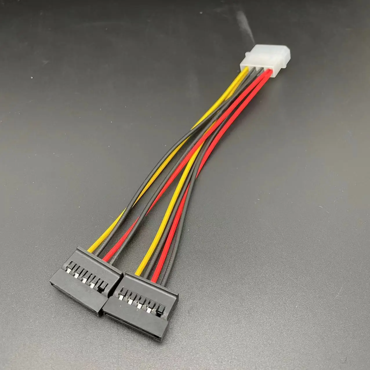 Кабель-адаптер питания для жесткого диска ATA SATA 4 контакта IDE Molex-2 из 15 контактов 10