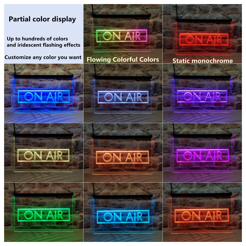 Segno Al Neon Di Un Fulmine Cartello Di Fulmini Al Neon Luminoso