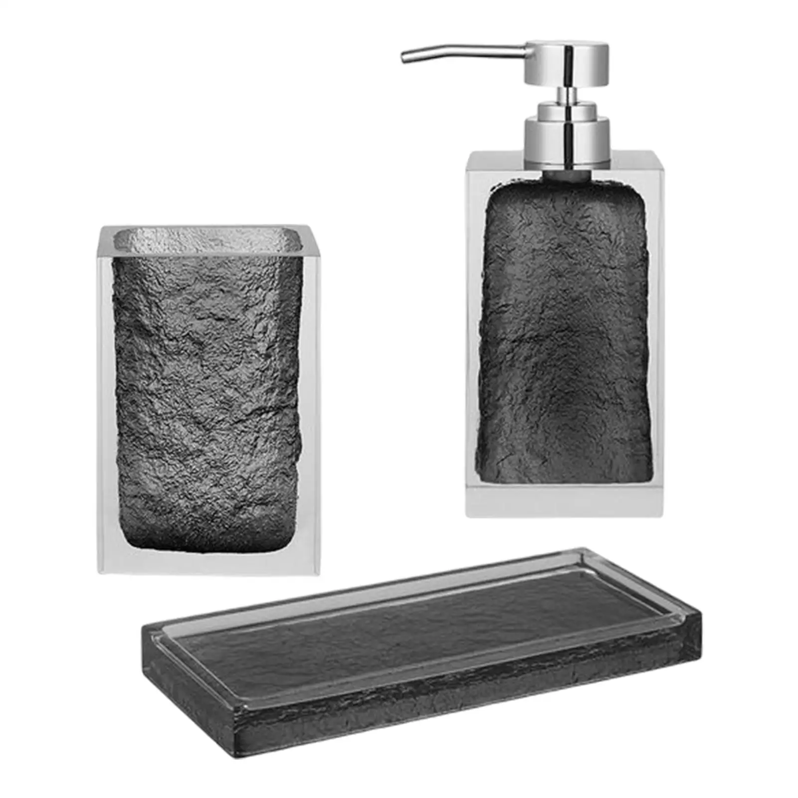 Bathroom Accessories Set Shampoo Dispenser for Restroom