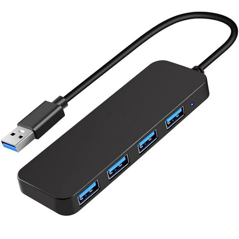 

USB 3.0 Hub 4-Port USB Hub Splitter USB Expander for Laptop, Xbox, Flash Drive, HDD, Console, Printer, Camera,Keyborad