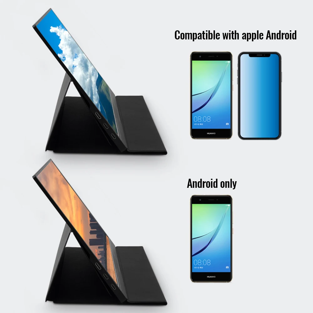 15.6 ġ ʹ 1920*1080 ޴  IPS ȭ FHD, cŸ USB HDMI ӿ , ޴ PC Ʈ ġ ps4 