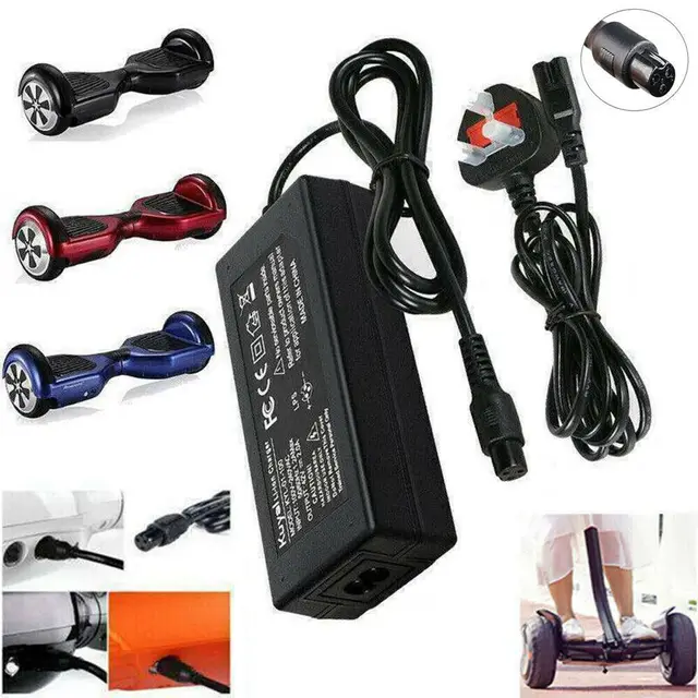 42v 2a Universal Battery Charger For Segway Swegway Smart Hoverboard  Balance Fast Charger Power Adapter