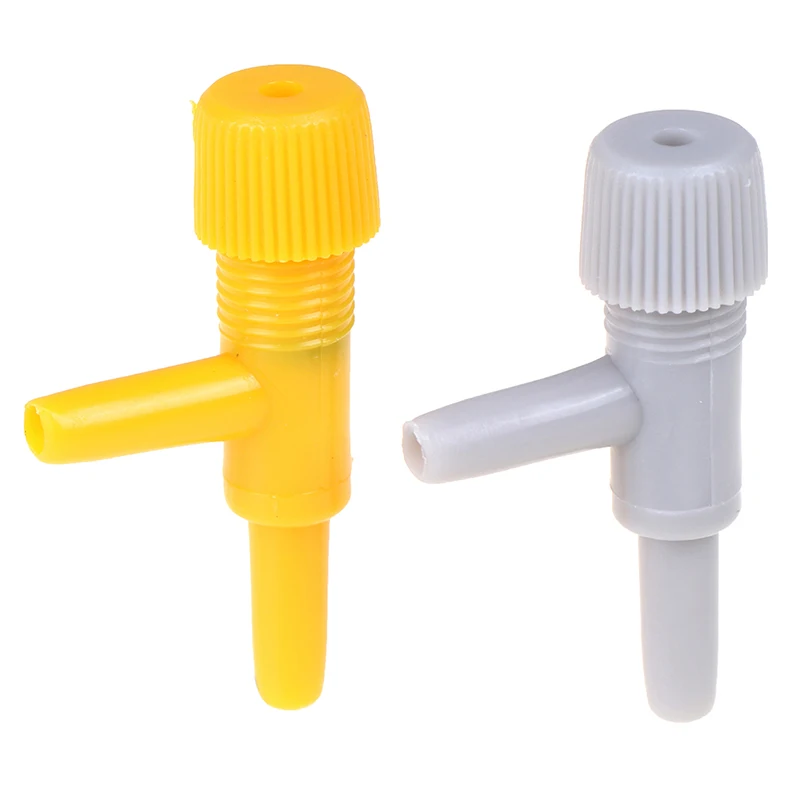 Aquarium Air Line Valve 10PCS Air Line Tubing Fish Tank Oxygen Air Pump Volume Flow Control Fit For 4mm Line Tube