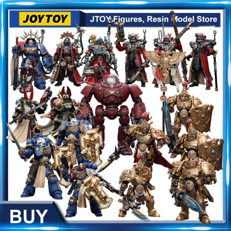 [Pre-Ordine] Joytoy Warhammer 40K 1/18 Action Figure Dark Angels Primarch Lion Jonson Modello Anime Giocattolo Per Regalo Spedizione Gratuita