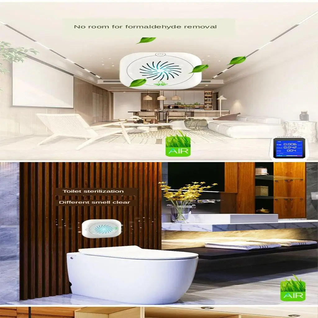 Refrigerator deodorant purifier intelligent charging deodorization sterilization odor prevention and fresh keeping artifact