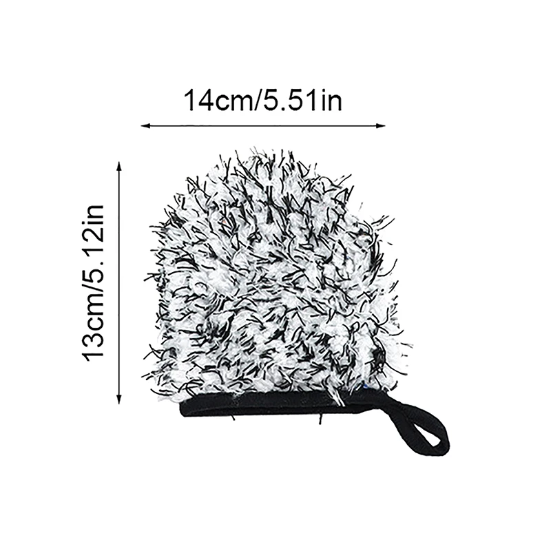 1Pc Shag-pile Microfiber Car Wash Glove Mitt for Auto Detailing for microfiber car mitt,car cleaning gloves,microfiber cleaning gloves,microfiber washing gloves,microfiber gloves