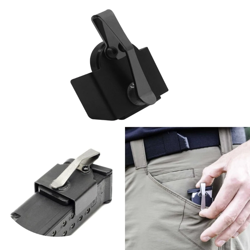 Taktischer magnetischer Taschenmagazinhalter, Standard-Clips, Magazin-Gürtelclip – Detail 10