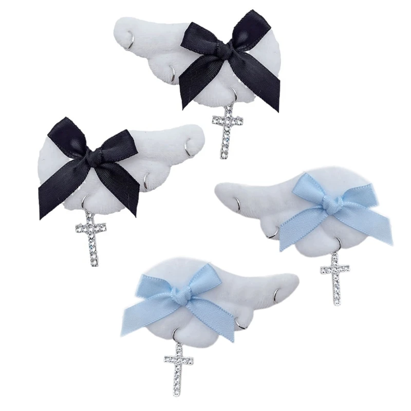 

Angel Wing Hair Clips Hairpins Girls Hair Clips Barrettes Plush Heawear Dropship