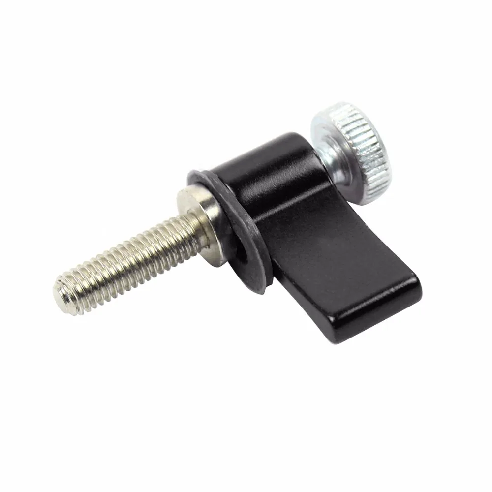 BGNing 2x Aluminium Einstellbare M5x17mm M4 M6 Quick-release Locking Halterung Flach Griff Schrauben Schrauben Kamera Fotografie Zubehör – Detail 12