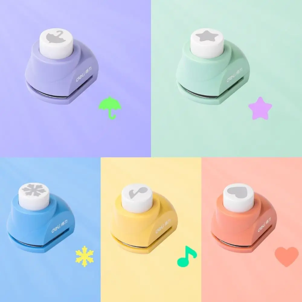 

Paper-cut DIY Hole Puncher Mini Light-hearted Mini Paper Puncher Multicolor Easy To Use Embossing Punches Scrapbooking