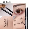 5 Colors Eyeliner Pencil Smooth Waterproof Eyeliner Gel Long-lasting Blue Black Brown Soft Easy Wearing Eyeliner Pen New 3