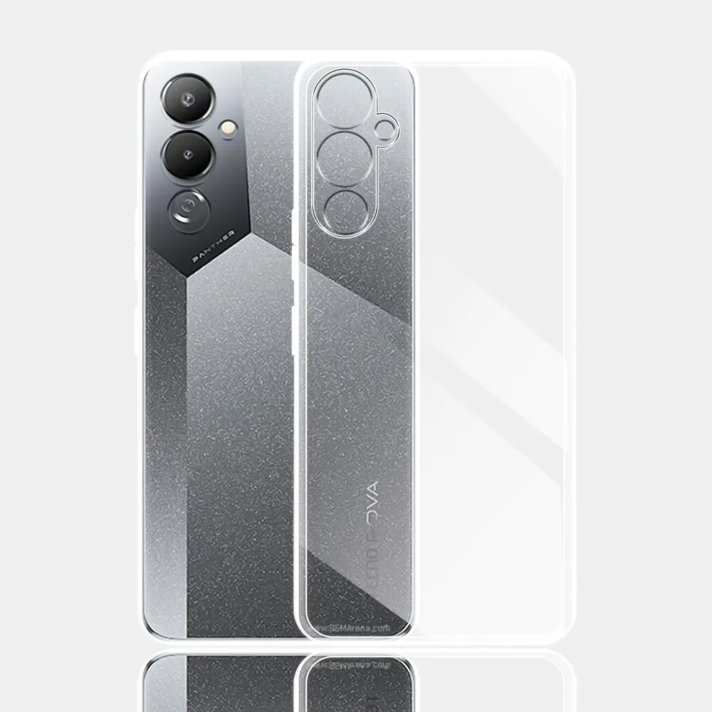 Clear Silicon Soft Cover - Ultra Thin Bumper Phone Case
