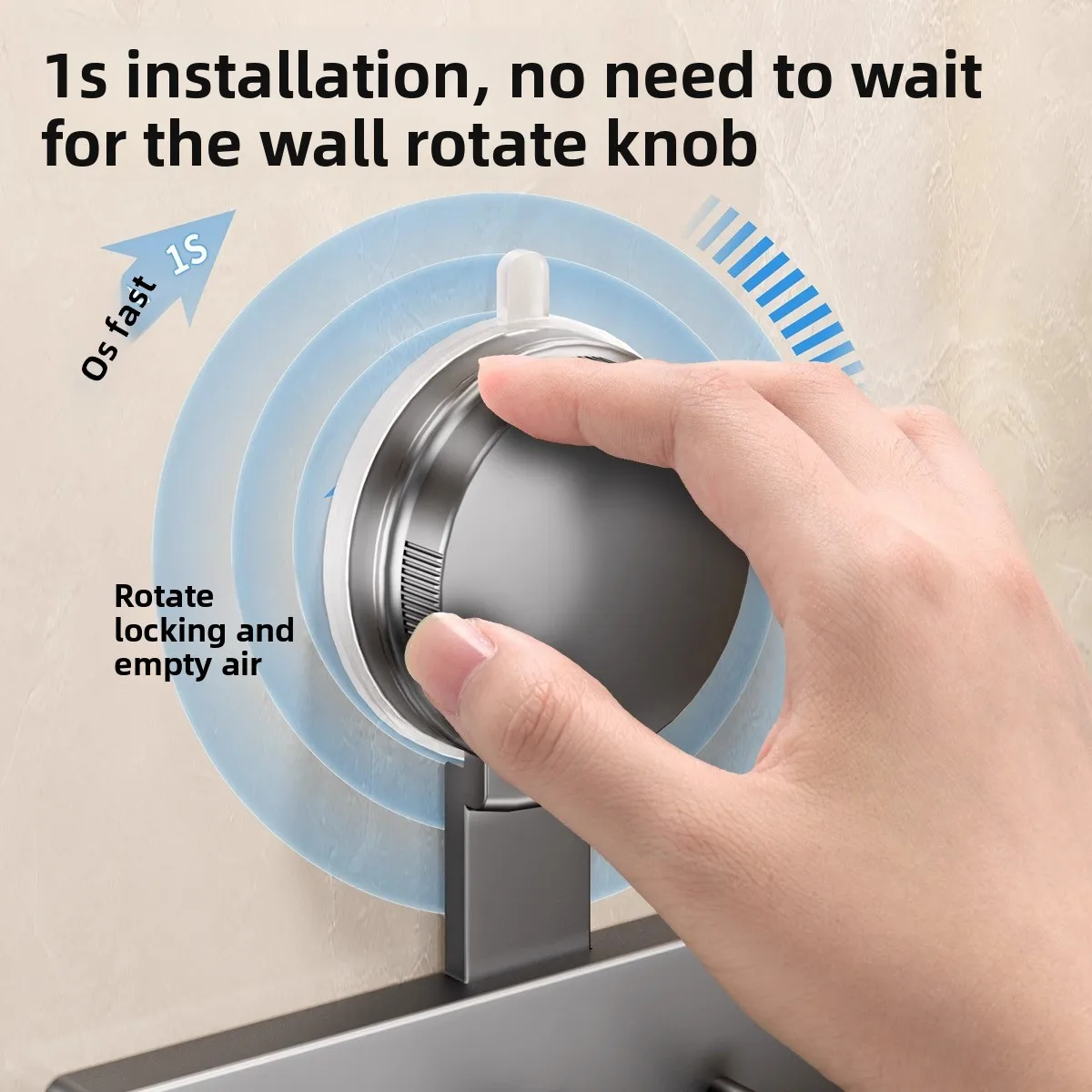 Starke Tragfähigkeit, kein Stanzen, Saugnapfhaken, an der Wand montierter Kleiderständer für die Tür zum Aufhängen von Kleidung und Handtuchhaltern im Badezimmer_voghion.com