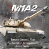 New Henglong 3918 M1a2 Abrams Infrared Sparring Remote Control Tank Model Upgraded Climbing Tank Children's Toys Christmas Gift 4