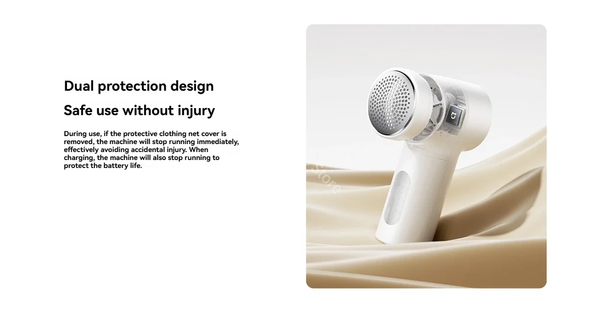 Xiaomi Mijia 2 Compact & Powerful Clothes Fuzz Shaver description image 10